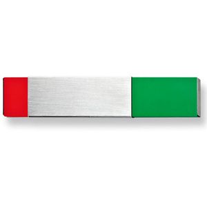 Produktbild für Türschild SignSystems NA9020, New Age, silber