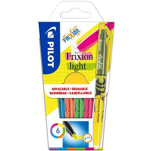 Produktbild für Textmarker Pilot Frixion Light, 6 Stück
