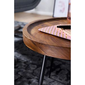 Produktbild für Beistelltisch Wohnling WL5.674, sheesham