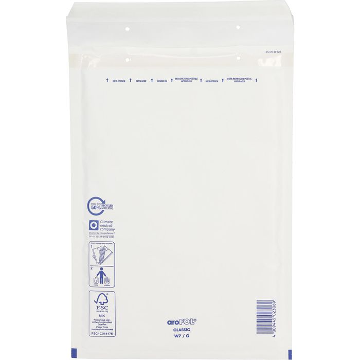 AroFOL Luftpolstertaschen - 100 Stück A4 Versandtaschen Für Sicheren Paketversand