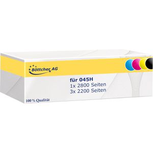 Produktbild für Toner Böttcher-AG für Canon 045H Multipack