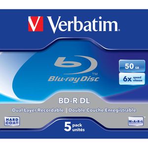 Produktbild für Blu-ray-Rohlinge Verbatim 43748, BD-R