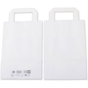 Produktbild für Papiertüten ELCO Premium 7010201.10, weiß