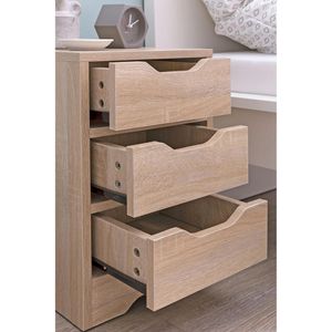 Produktbild für Nachttisch Wohnling WL5.705, sonoma eiche