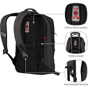 Produktbild für Laptop-Rucksack Wenger MX Light, 611642, anthrazit
