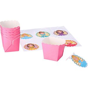 Produktbild für Muffinförmchen Papstar Backförmchen Prinzessin, aus Papier