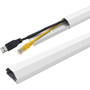 Produktbild für Kabelkanal LogiLink KAB0115, weiß