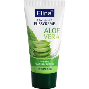 Fußcreme Elina-med Aloe Vera, feuchtigkeitsspendend