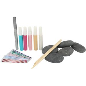 Produktbild für Malset Online 61036/3 Steinmalset