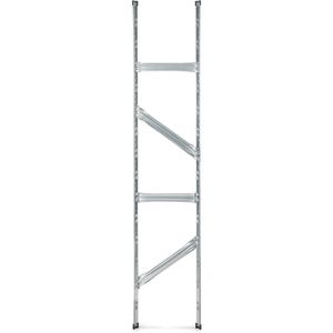 Produktbild für Anbauregal GEWE 412A4R, 4 Metallböden