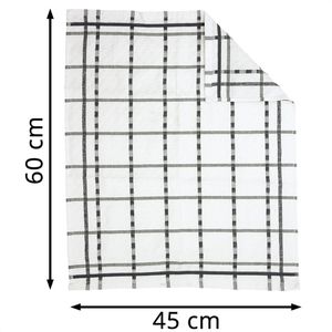 Produktbild für Geschirrtuch Zollner Quadra 45 x 60 cm