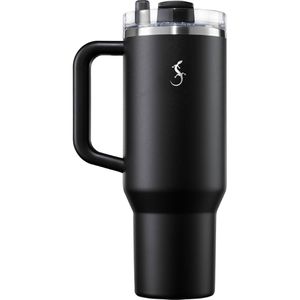 Thermobecher Lurch Big Cup, mit Henkel, schwarz