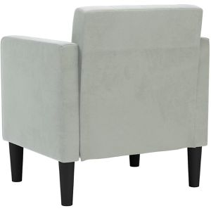 Produktbild für Loungesessel vidaXL 4100553, hellgrau
