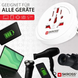Produktbild für Reiseadapter SKROSS 1.500211 World to Europe