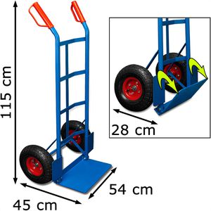 Produktbild für Sackkarre Gardebruk Stapelkarre 109651, klappbar