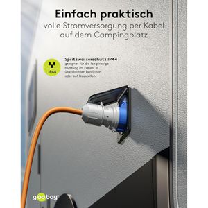Produktbild für CEE-Adapter Goobay 76219, Länge 5 m