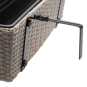 Produktbild für Blumenkasten CASARIA 108064, braun