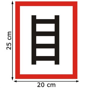 Produktbild für Hinweisschild Abtec DIN 4066 E2, Kunststoff