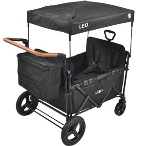 Produktbild für Bollerwagen FableKids Leo X4 Plus, faltbar