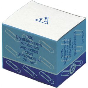 Produktbild für Büroklammern Wedo 124261000, 26mm