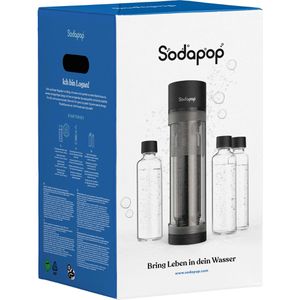 Produktbild für Wassersprudler Sodapop Logan, schwarz