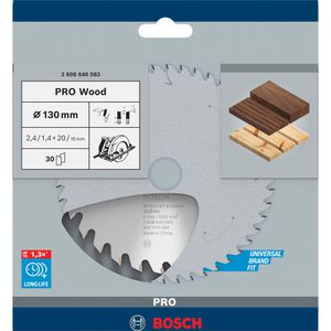 Produktbild für Kreissägeblatt Bosch PRO Wood, 2608640583