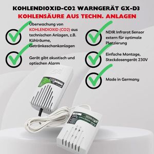 Produktbild für Gasmelder Schabus GX-D3