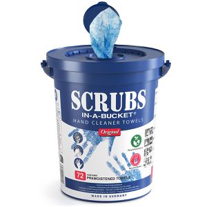 Reinigungstücher Scrubs 042272, In-a-Bucket, Original, feucht