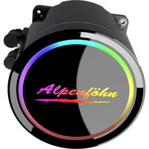 Produktbild für CPU-Kühler Alpenföhn Gletscherwasser 280, 84000000189, PWM