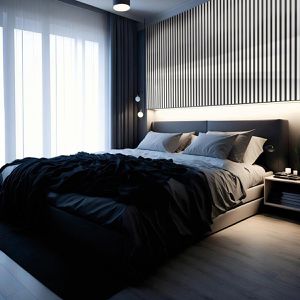 Produktbild für Akustikpaneel Kosche LuxLine, Edelstahl-Look