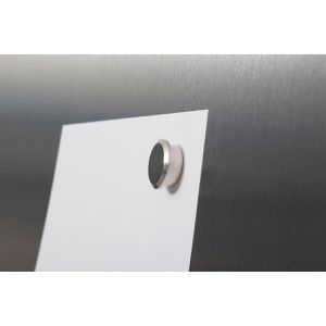 Produktbild für Magnete Maul 61708 silber gebürstet, Neodym Magnet