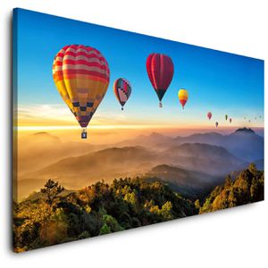 Produktbild für Wandbild Sinus-Art Heißluftballons, 120 x 60 cm