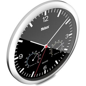 Produktbild für Wanduhr Mebus 56731, Kunststoff, analog, Quarzuhr