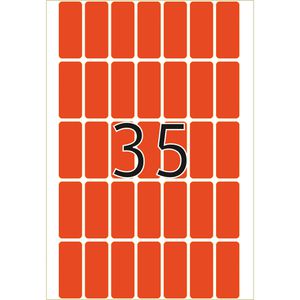 Produktbild für Vielzwecketiketten Herma 2352, rot