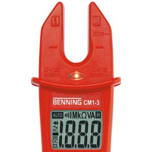Produktbild für Stromzange Benning 044063, CM 1-3, RMS