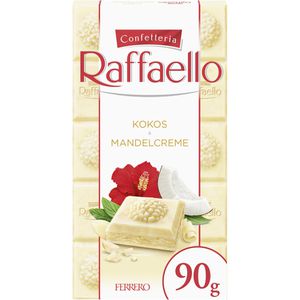Raffaello Tafelschokolade Weiss, 90g