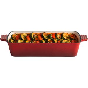Produktbild für Auflaufform APS 5 STARS 88310, rot, aus Gusseisen