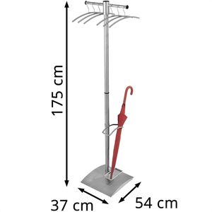 Produktbild für Garderobenständer Kerkmann G12, 6909 silber