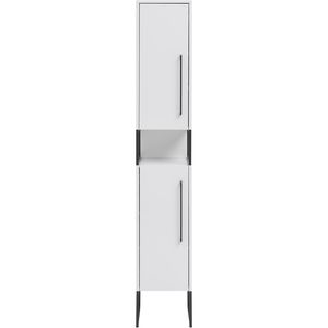 Produktbild für Badschrank Schildmeyer Limone 146128, mit 2 Füßen, weiß