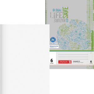 Schulheft Brunnen 104510601, Recycling, A5