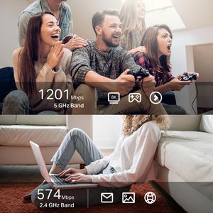 Produktbild für WLAN-Adapter TP-Link AX1800, Archer TX20U Plus, USB 3.0