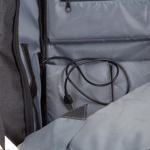 Produktbild für Laptop-Rucksack LightPak Lockpak, anthrazit