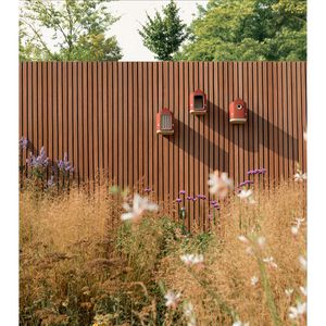 Produktbild für Vogelhaus elho Cosy, braun, aus 100% recyceltem Kunststoff