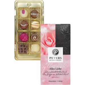 Produktbild für Pralinen Peters mit Genuss verführt Alles Liebe, 8 Stück
