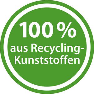 Produktbild für Zettelbox Jalema Re-Solution, schwarz, 9,5 x 9,5 cm