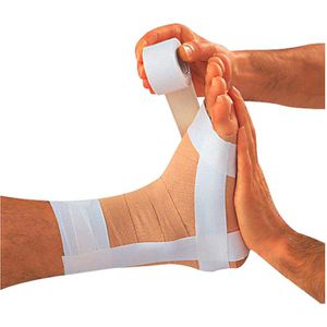 Produktbild für Tapeverband Leukotape Classic, weiß