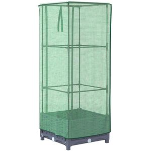 Produktbild für Hochbeet vidaXL 4015823, aus Kunststoff und Eisen