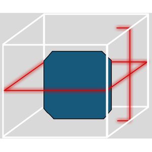 Produktbild für Kreuzlinienlaser Trotec 3510205152, BD7A, 1 x 360°