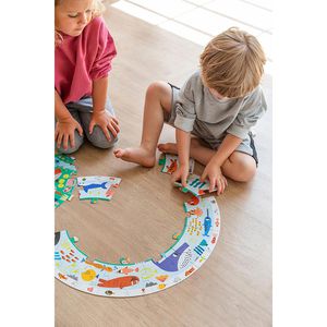 Produktbild für Puzzle Goula 53177, XXL Tiere entdecken