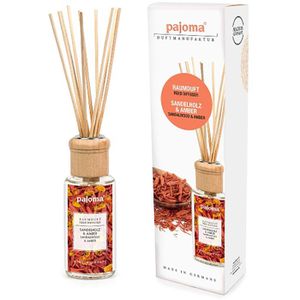 pajoma Raumduft 100 ml, mit Stäbchen, Sandelholz und Amber